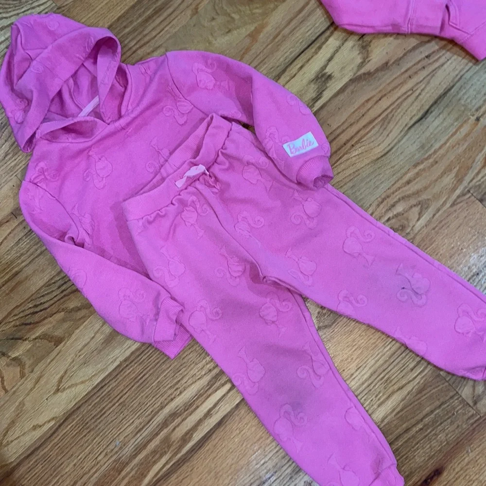 Bundle 10 PCS Toddler sweatsuit Sweatshirt Sweatpants 2 piece matching 4T